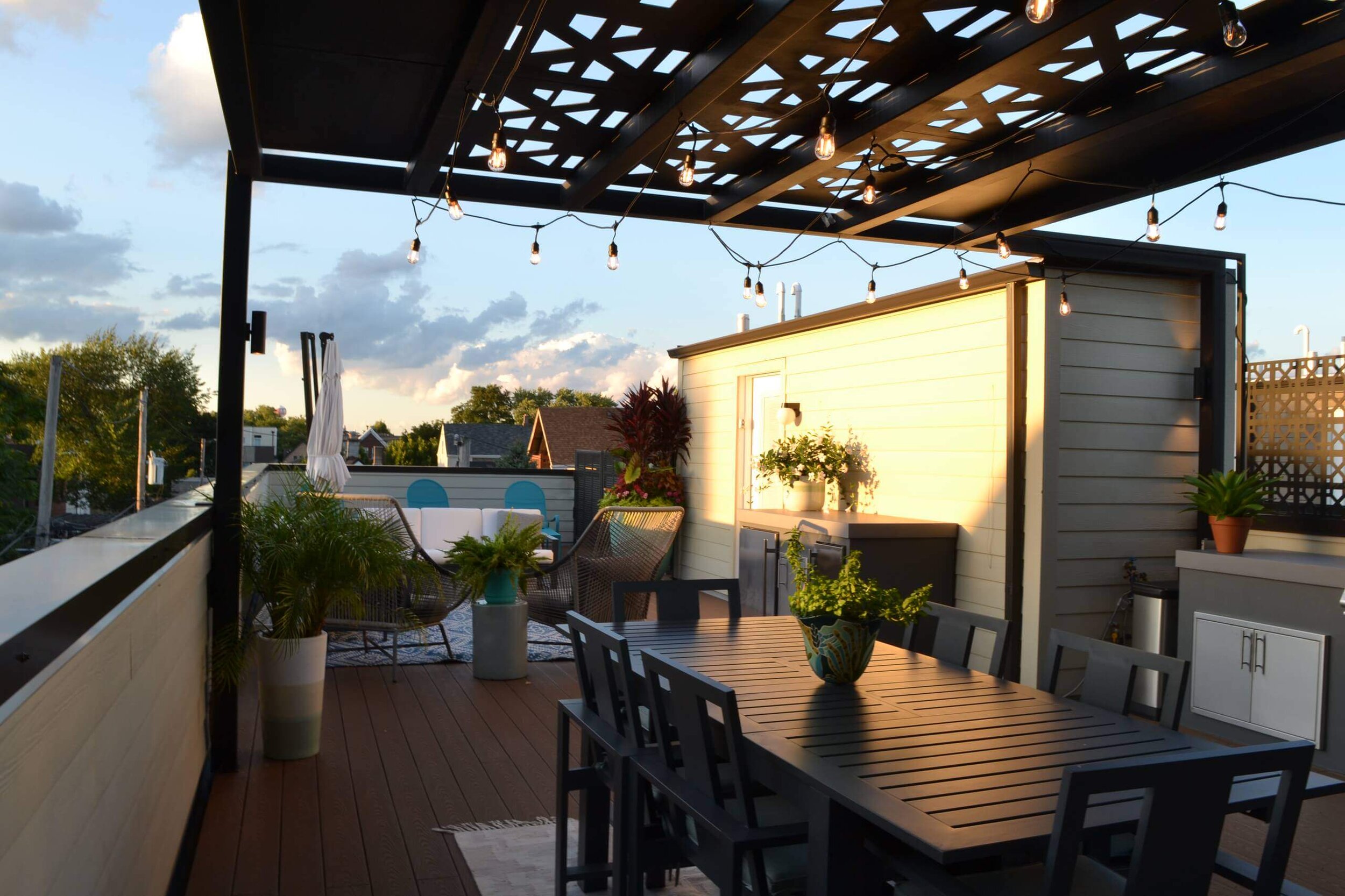 Rooftop Deck Design, Build, and Construction in Bucktown, Chicago