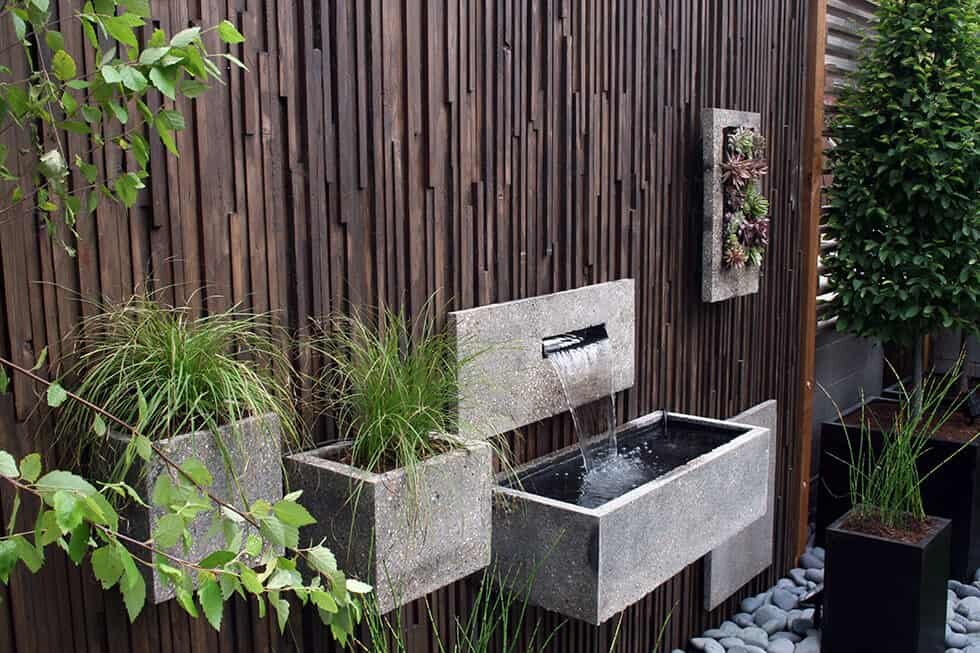 Chicago Garage Roof Deck with Living Wall in Chicago