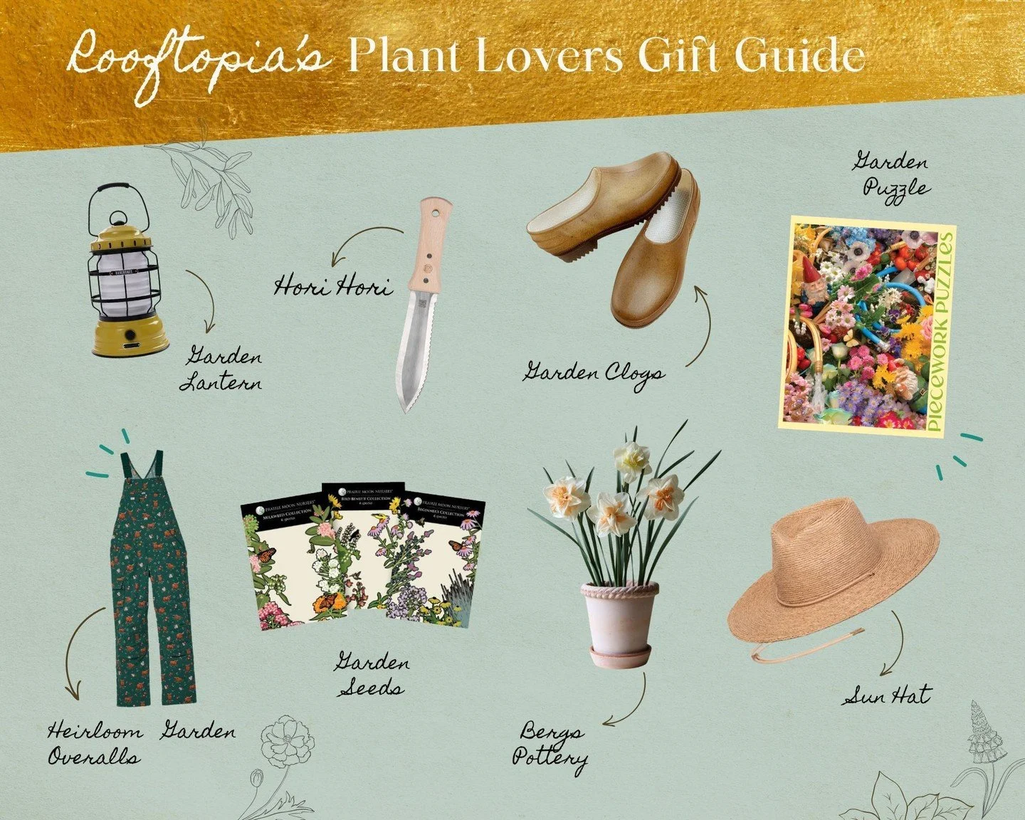 Check out our Plant lovers Gift Guide! A List of our staffs favorite planty items that would make any green lover jump with joy!

Click the Resource link in our bio to find out more!