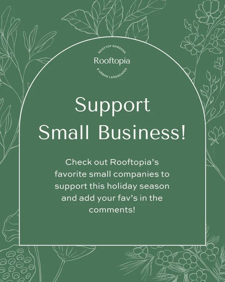 We love supporting our Chicago friends running small businesses across the city and suburbs. So, this year we decided to put together a list of our favorites for you to consider shopping at this holiday season and Small Business Saturday! 

Click the