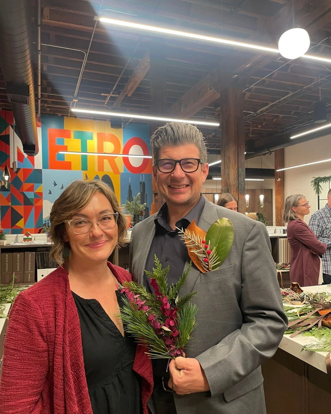 Hope you all have a wonderful rest of the year! We wanted to thank @metrodesignbuild for co-hosting this fabulous holiday get together. 
Looking forward to what the new year brings!