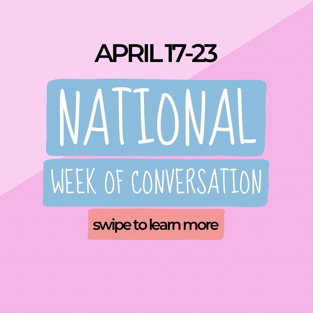 This week is National Week of Conversation! Take a look at what this organization does and how it promotes open dialogue. Comment below some ways you try to promote good conversations in your own life! 
&bull;
&bull;
&bull;
#civicsynergy #leadership 