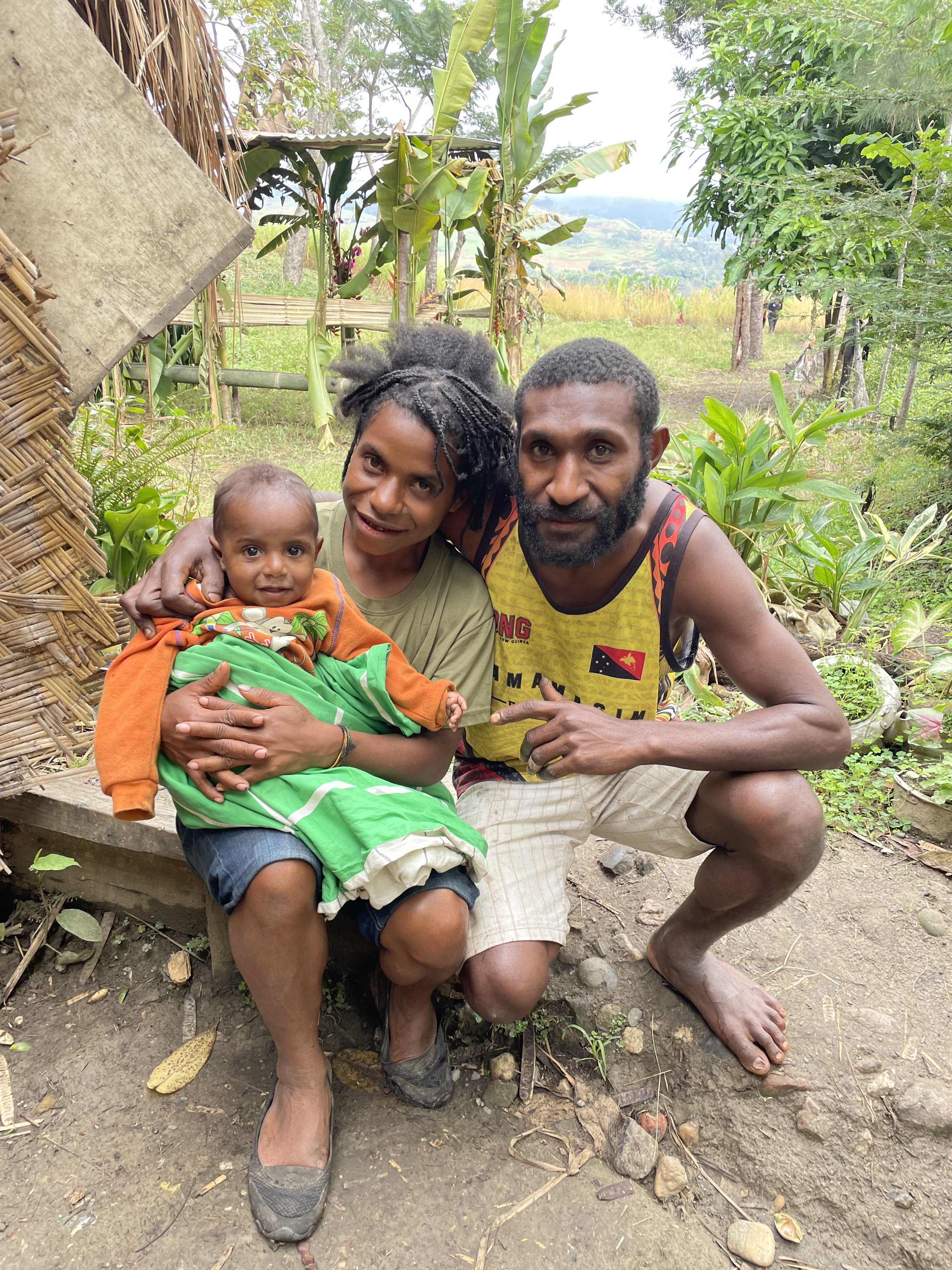 Our main language helpers: Peter, Julie, and their son Caleb