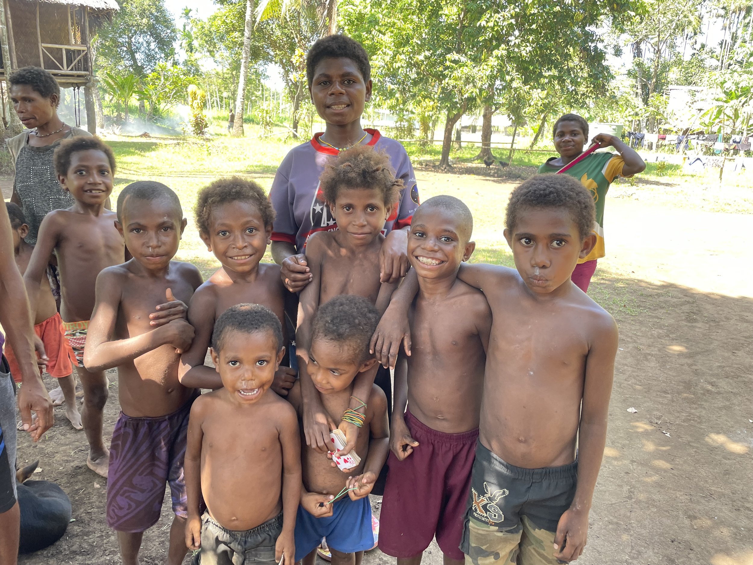 kids in the village we learn language at!