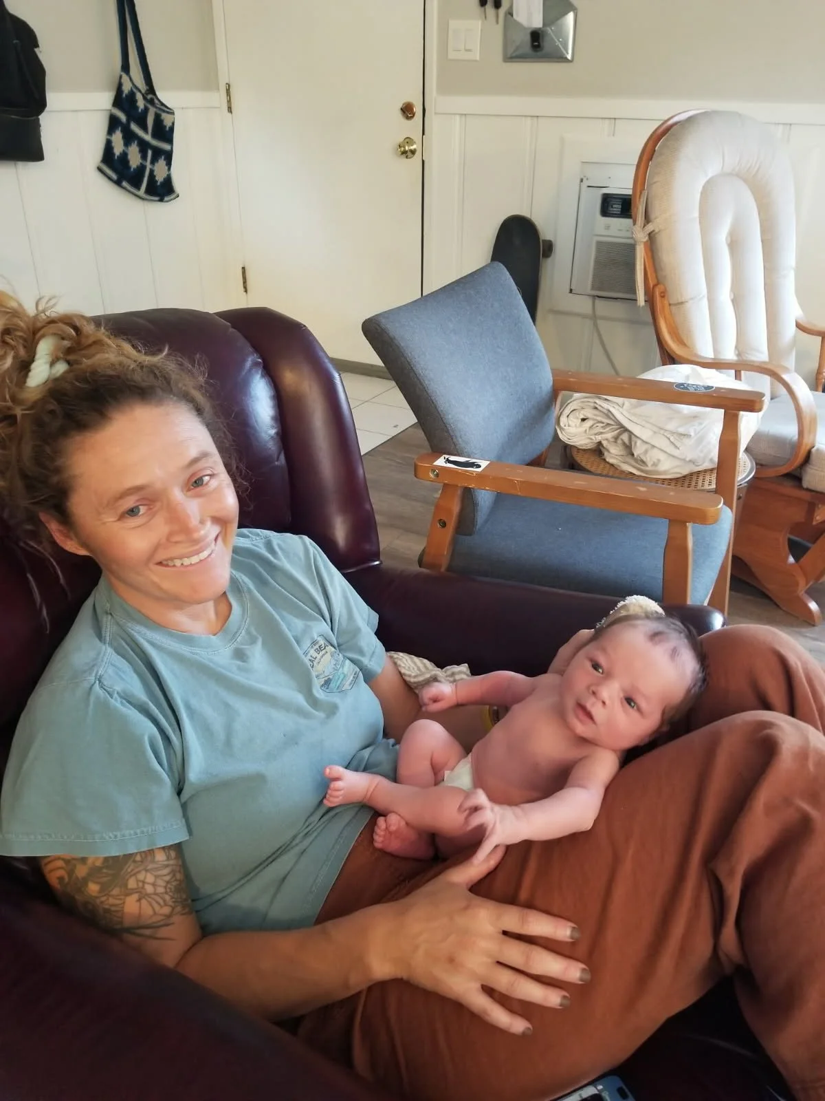 Naz with one of his aunts