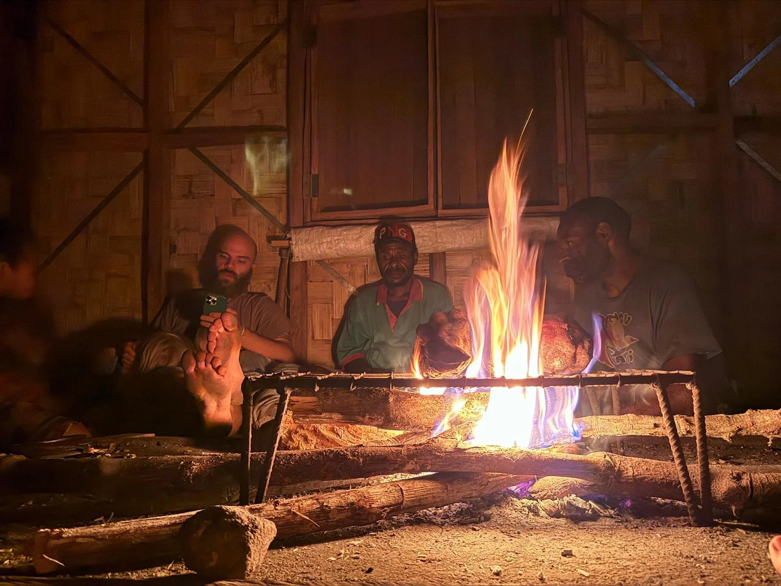 Late night fire chats