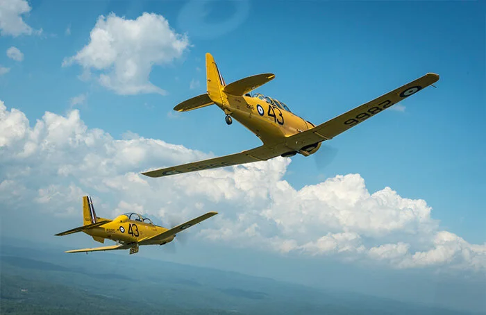 “Up, up the long, delirious, burning blue I’ve topped the wind-swept heights with easy grace Where never lark, or ever eagle flew…” John Gillespie Magee, 18 August 1941.  Photo: Peter Handley