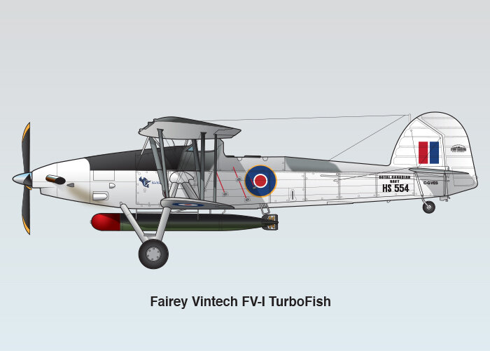 THE FAIREY-VINTECH FV.1 TURBOFISH — Vintage Wings of Canada