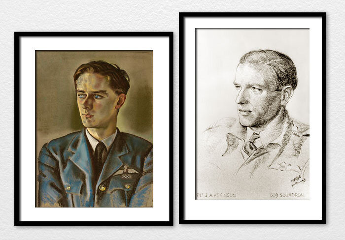 Kennington’s portrait of&nbsp;Squadron Leader&nbsp;(later Air Vice Marshal)&nbsp;Alan Donald&nbsp;Frank, CB, CBE, DSO, DFC&nbsp;(left) is one of my very favourites of Kennington’s works.&nbsp;There is something about the pensive&nbsp;Frank in this p…