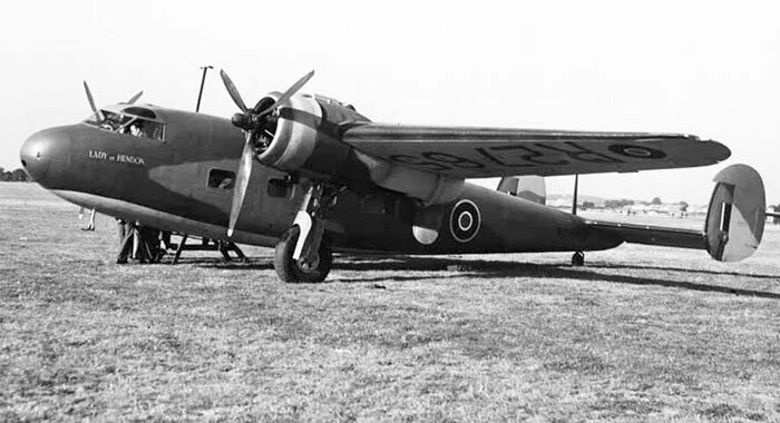 The pretty de Havilland DH.95 Flamingo, a high-wing, twin-engined monoplane passenger airliner of the Second World War period (also used by the Royal Air Force (RAF) as a troop carrier and for general communications duties) was one of the rare types on Trevor Southgate’s list of aircraft flown. Flamingo R2765 was, like many of the aircraft of 24 Squadron’s VIP service, given a name—in this case, Lady of Hendon. Photo: RAF
