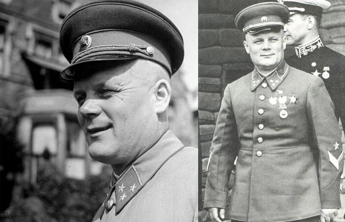 On 7 September 1941, Trevor Southgate took Russian General Fillipp Golikov on a flight from Prestwick, Scotland to London in a 24 Squadron Lockheed 10 Electra. Golikov, one of the most decorated and tough Soviet leaders of the Second World War, was in London for talks with the Allies concerning operations against the Germans. Just two weeks before, the Soviets had been an ally of the Nazis, having shared in the spoils of the invasion of Poland, but on 22 June, the Germans opened Operation BARBAROSA, an all-out assault on the Soviet Union along a wide front. The Soviets went from possible future enemy to important ally literally overnight. Photos: herdeirodeaecio.blogspot