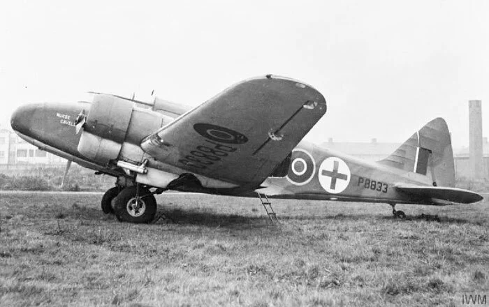 The Airspeed Envoy and its follow-on development, the Oxford, were twin engine light transport aircraft—both were used by 24 Squadron for liaison and ambulance duties. Trevor Southgate flew both types with 24 Squadron—22.5 hours in the Oxford and .5 hour in the Envoy. Here we see an Oxford Mark II, (RAF serial P8833), known as Nurse Cavell of the Air Ambulance Unit (operating within No. 24 Squadron RAF), on the ground at RAF Hendon. I include this photo for the interesting background behind her name—Nurse Cavell. Edith Louisa Cavell (4 December 1865 – 12 October 1915) was a British nurse. She is celebrated for saving the lives of soldiers from both sides without discrimination and in helping some 200 Allied soldiers escape from German-occupied Belgium during the First World War, for which she was arrested. She was subsequently court-martialled, found guilty of treason and sentenced to death. Despite international pressure for mercy, she was shot by a German firing squad. Her execution received worldwide condemnation and extensive press coverage. Photo: Imperial War Museum