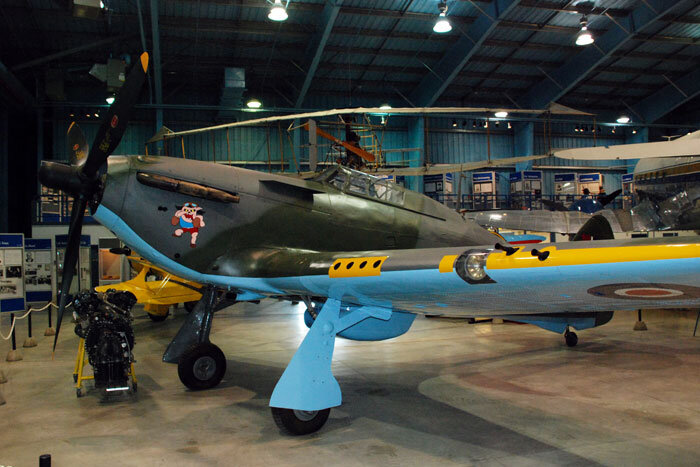 Hurricane Mk XII (5418) at Reynolds-Alberta Museum at Wetaskiwin, Alberta, home of Canada’s Aviation Hall of Fame