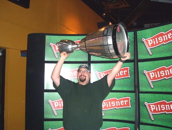 The beauty of the Saskatchewan Roughriders is that they are “every man’s team” and they shared it with every man—or at least the ones who came out to hoist the Grey Cup (with the Zap still attached) above their heads. Not sure who this fellow is, but the pride is written all over his face. Photo via Scratch Mitchell
