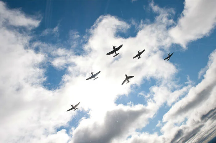 Anyone walking the streets of Ottawa this day had a spectacular view.. but not as good as that of Handley and Fleck. Photo: Peter Handley