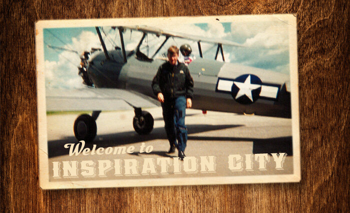 This is a blurry picture of the first flight I ever had in a Boeing Stearman – in 1995, when I was a staff cadet at Penhold. I worked that summer as a staff cadet instructor for the air studies course. Photo via Jeff Bell