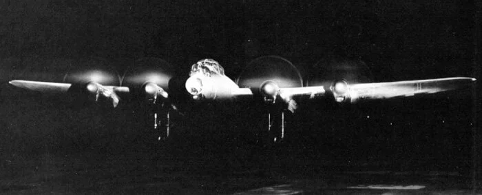 This will be your chance to photographically recreate a scene similar to this one of a Lancaster. Photo via Bomber Command Museum of Canada