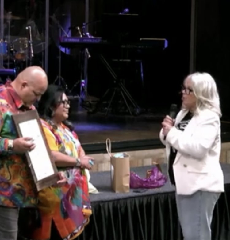 Impact Center Lawton OK. Presentation of protocol gifts from the Berkshires ,MA to my Apostles and T.I.C. family .