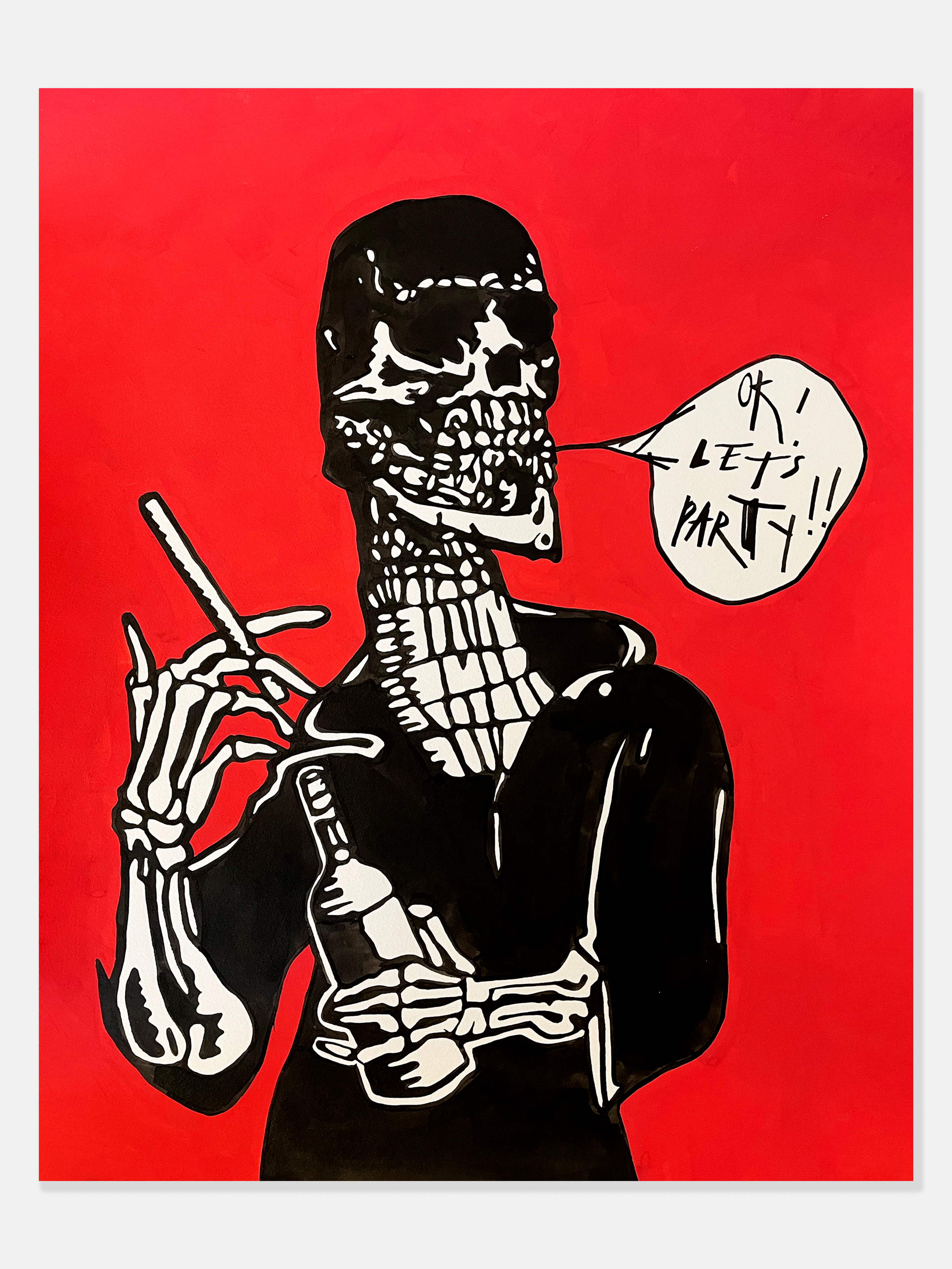 OK LET'S PARTY OG (18'x24")