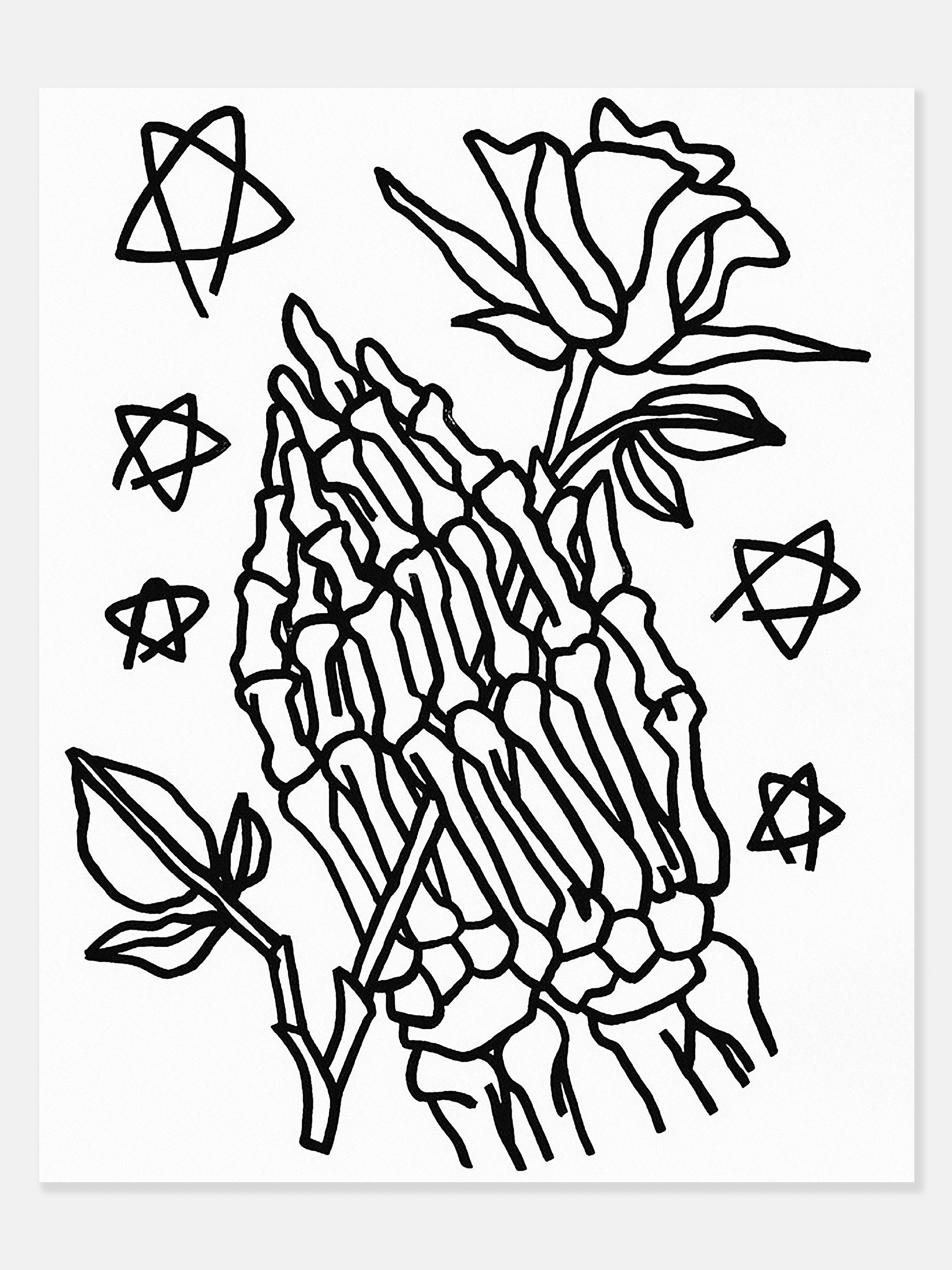 NOBODY PRAYS FOR ME (18"x24")