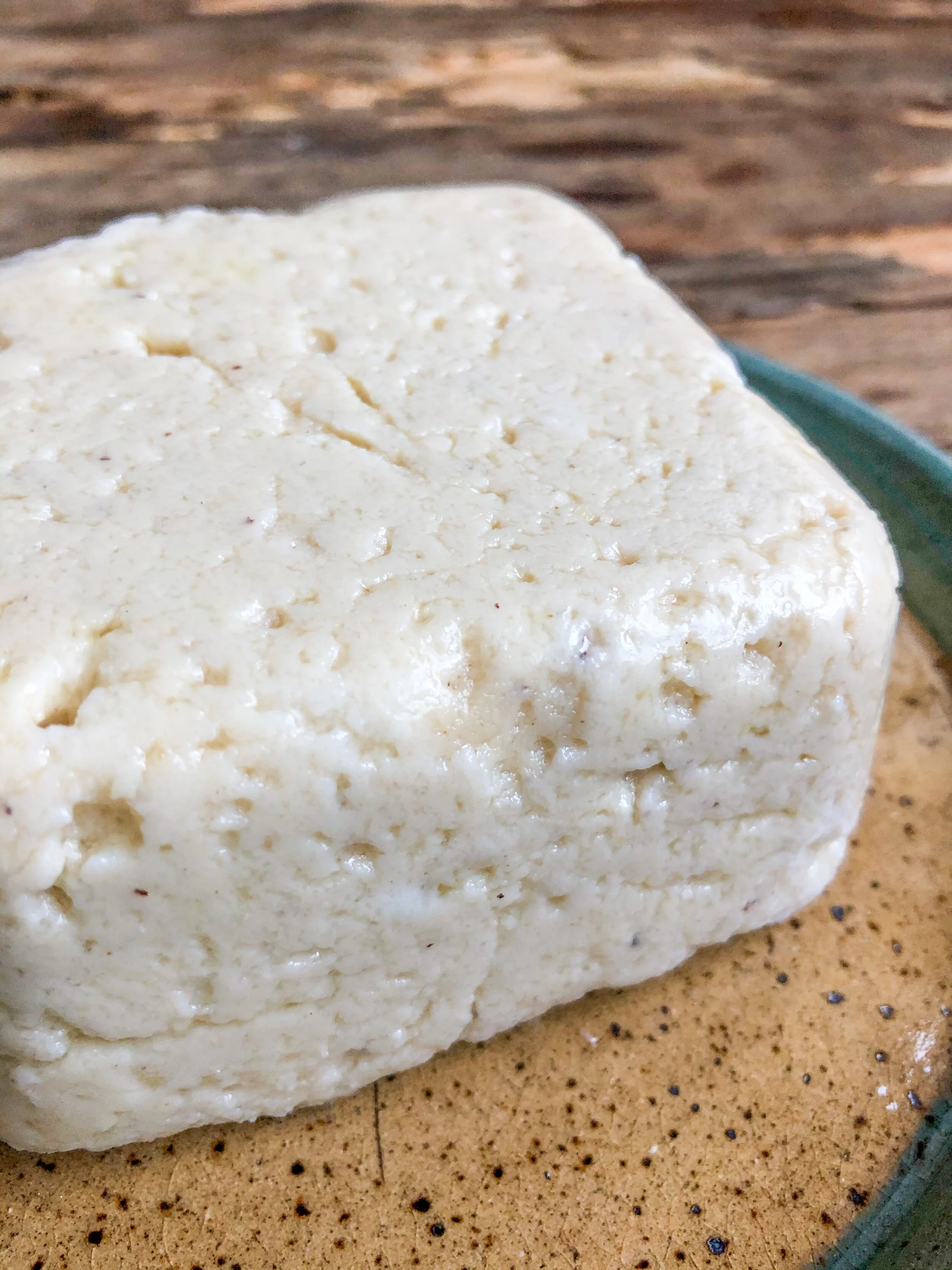 Resultado final do feta vegano