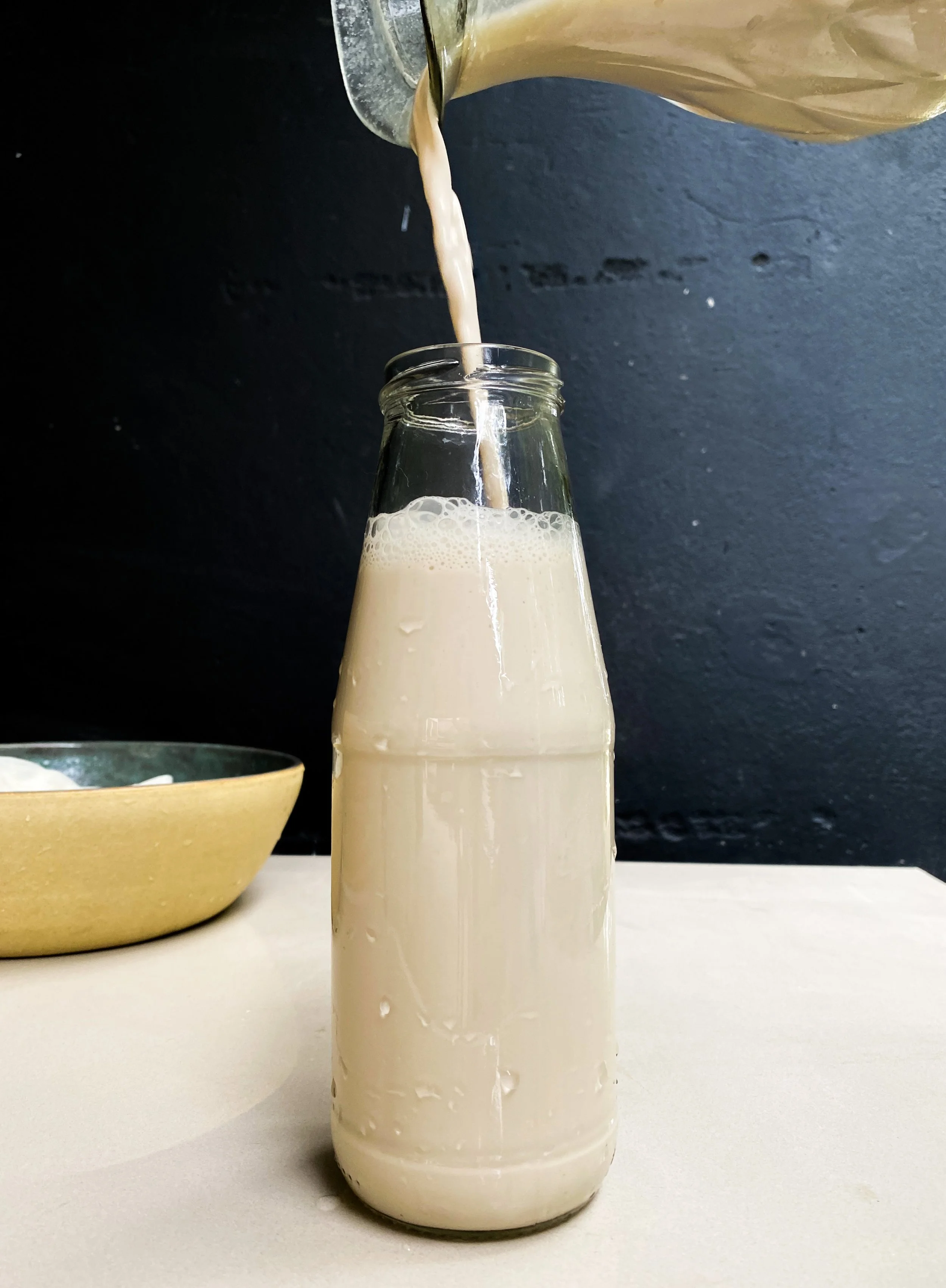 Leite e Ricota de Semente de Girassol