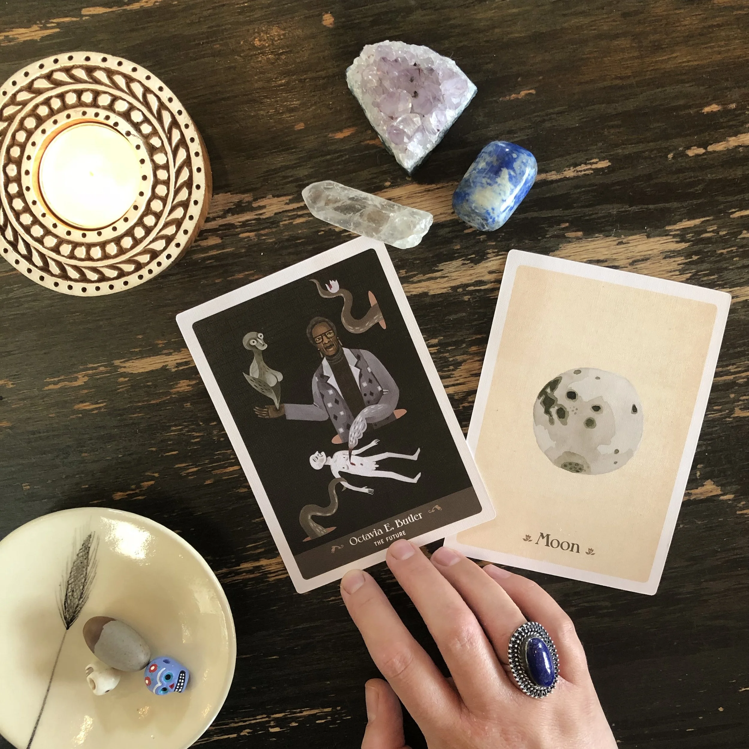 A Guide for Working with the Literary Witches Oracle Deck