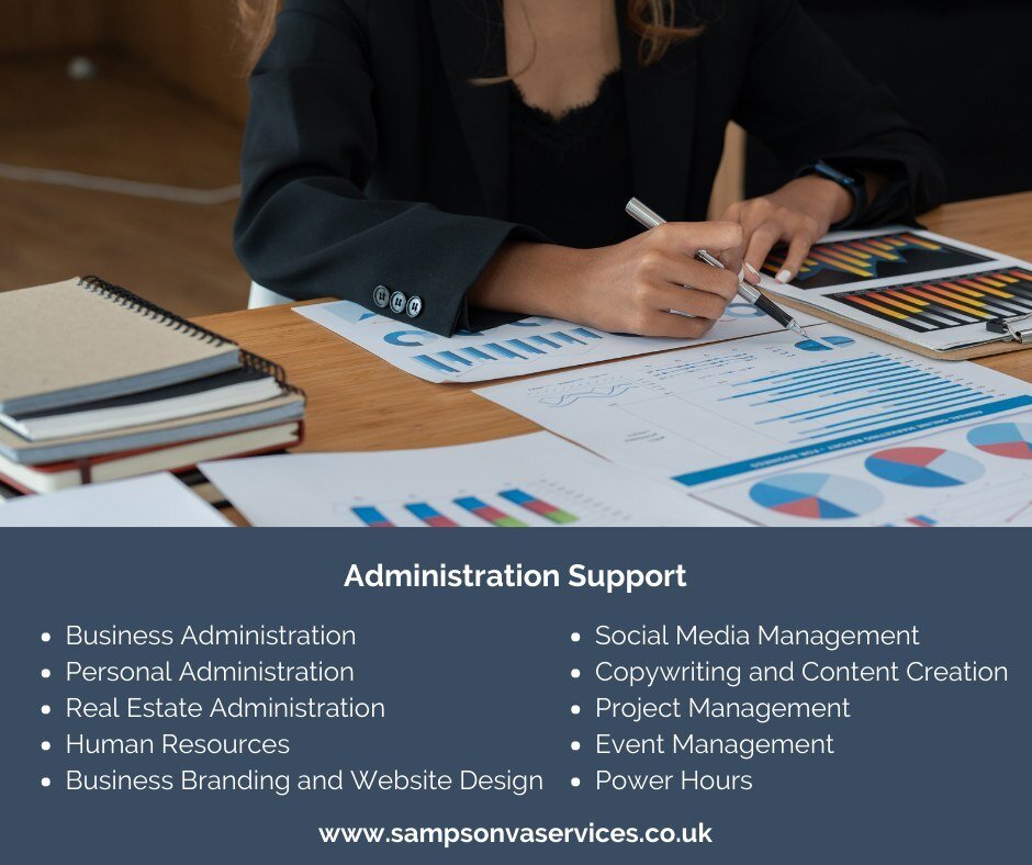 For everything administration, Sampson VA Services are a trusted provider of top-quality, very experienced, Virtual Assistants.⁠
⁠
Book here to see how a virtual assistant could elevate your business.⁠
⁠
https://calendly.com/sampsonvaservices/45min-d