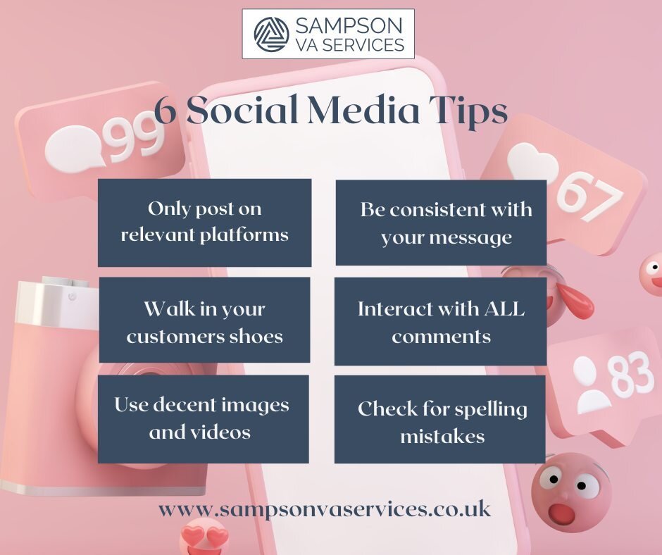 These quick tips can be implemented straight away. What are you waiting for? ⁠
⁠
We can manage all of your social media for you. ⁠
⁠
Book here to see how a virtual assistant could elevate your social media presence.⁠
⁠
https://calendly.com/sampsonvas