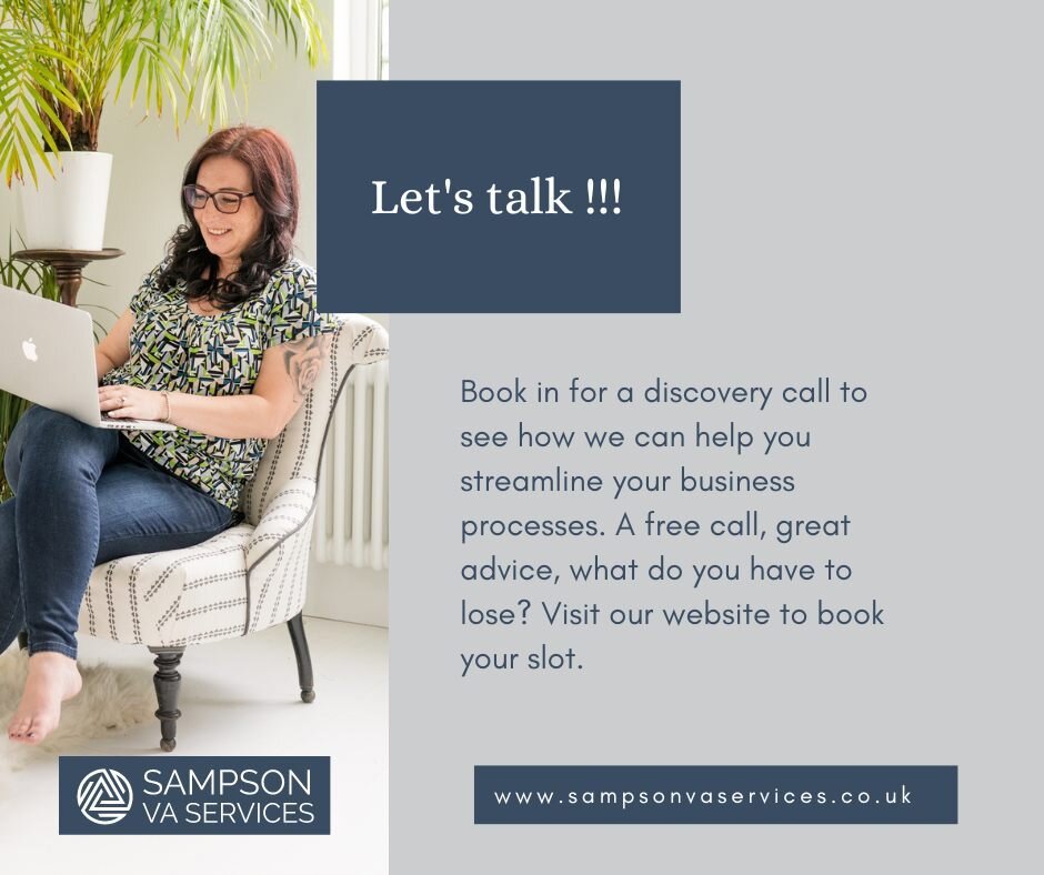 We are here to help. We have highly experienced Virtual Assistants available. ⁠
⁠
Book a discovery call today ⁠
⁠
www.sampsonvaservices.co.uk/discovery-call⁠
⁠
#virtualassistantservices #virtualassistants #virtualassistantforhire #onlinebusinessmanag