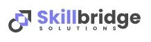 SkillBridge Solutions logo with purple and black text
