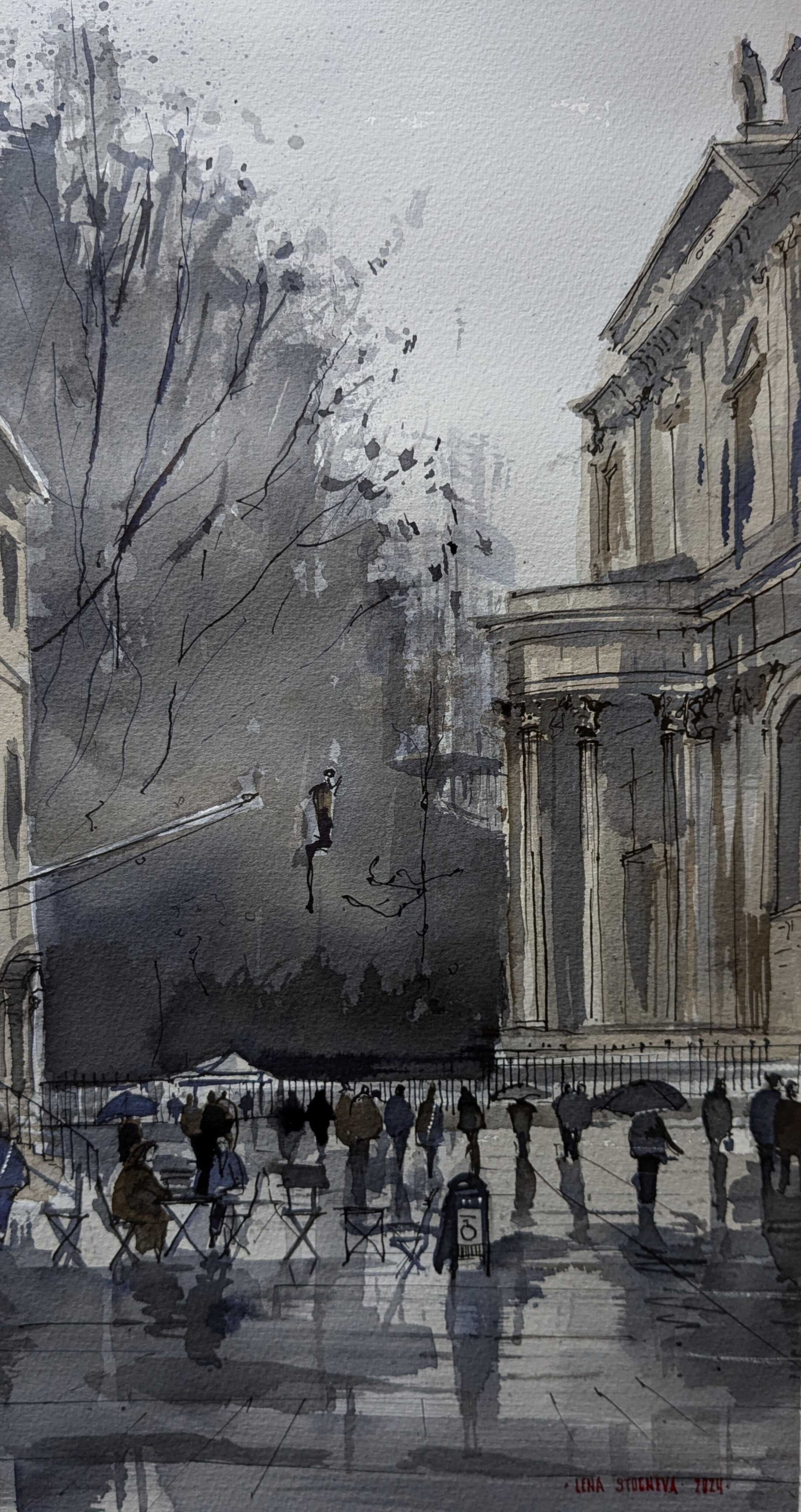 LENA_STOGNEVA_STPAULSCORNER_47X23_INKONPAPER_£595_UNFRAMED.jpg
