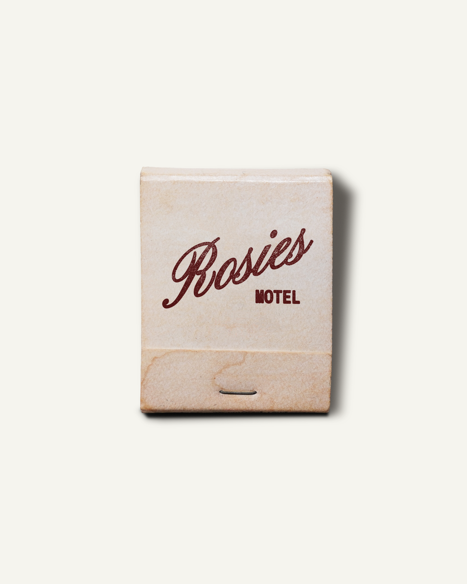 Rosies Matchbook Mockups