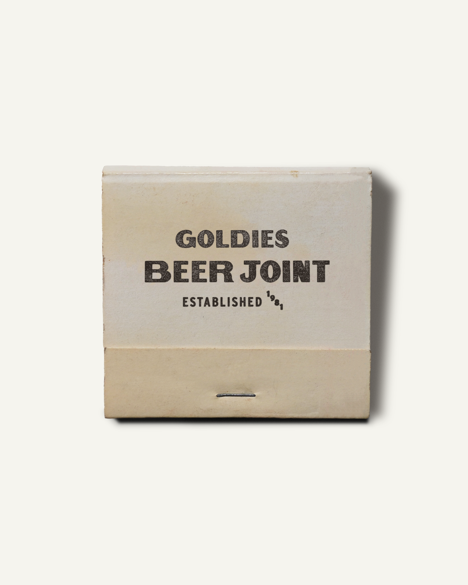 Goldies Matchbook Mockups