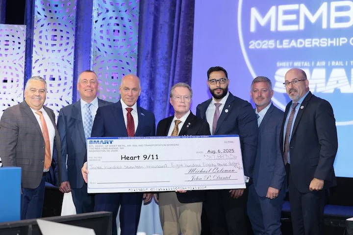 SMART (Sheet Metal, Air, Rail, Transportation) Leadership Conference Supports HEART 9/11