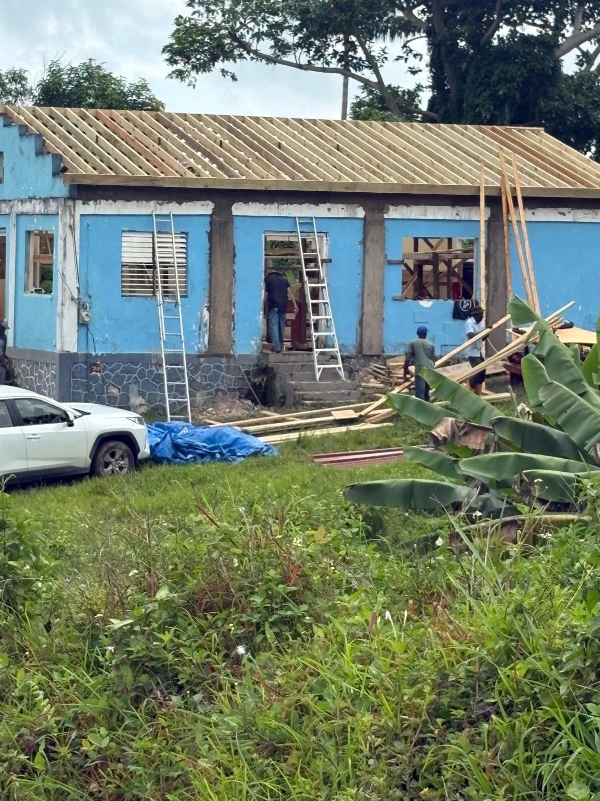 Big Woods Church Rebuild, Jamaica