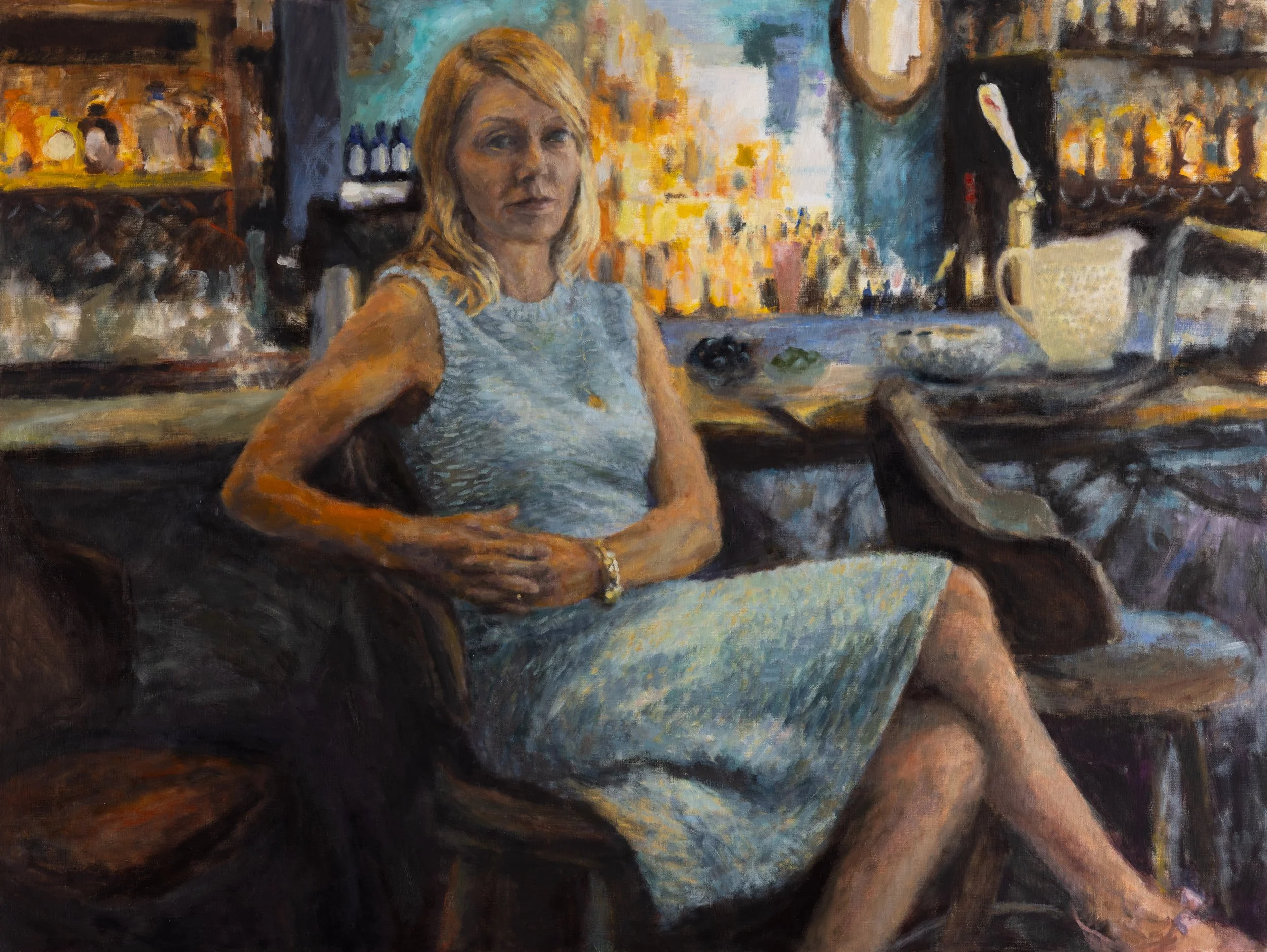 Hotsy Totsy Club, Oil on linen, 30 x 40" 2026