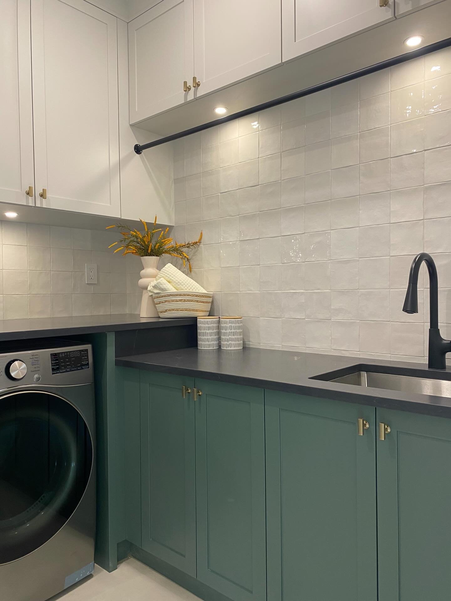 Laundry rooms are one of the hardest-working spaces in the home&mdash;so why not make them happy?
We love infusing colour into rooms big and small to bring warmth, personality, and a little joy into everyday routines. This is design that makes you sm