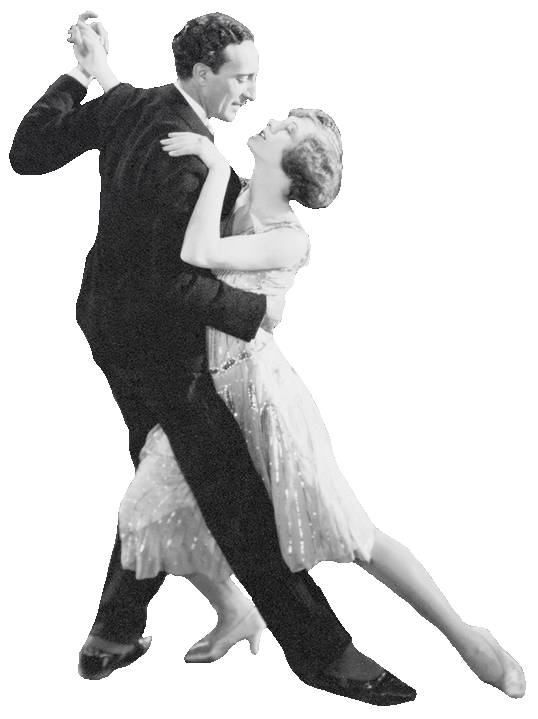 Vintage 1920s photo of a couple ballroom dancing, Inkblot Astrology events