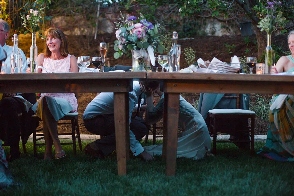 Emilie &amp; Erik's Danish-American Backyard Wedding, Orange County