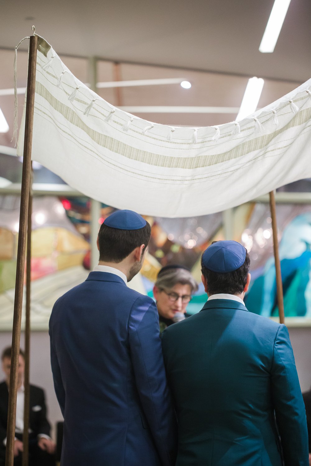 Amir &amp; Jordan’s Beth Chayim Chadashim &amp; Pico Union Project Wedding, Los Angeles