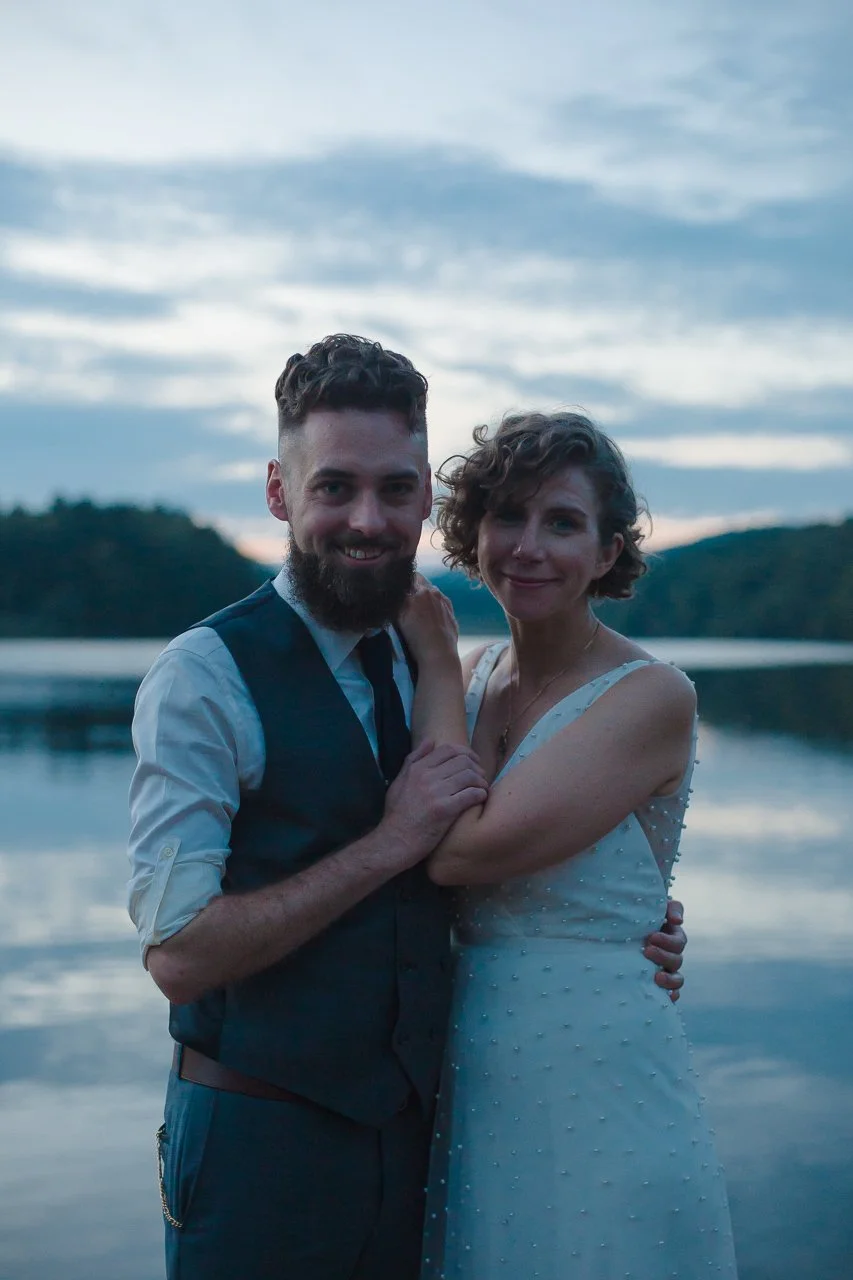 Rose &amp; Ben’s Self-Officiated Summer Camp Wedding, Massachusetts