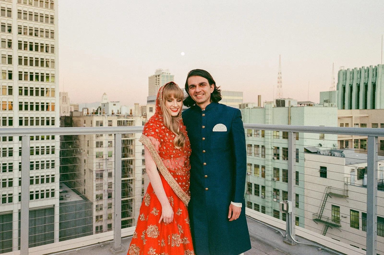 Maisie &amp; Raj's Two-Day Los Angeles Athletic Club Indian Wedding (Party #1), Downtown Los Angeles