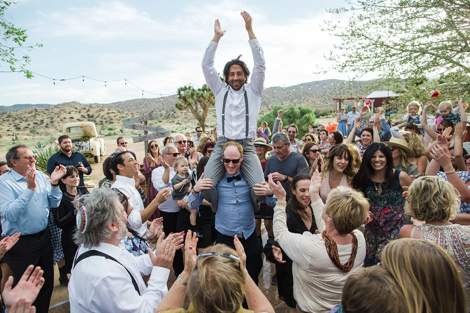 Dallas &amp; Dovi's Spiritual Jewish Desert Wedding at Rimrock Ranch, Joshua Tree