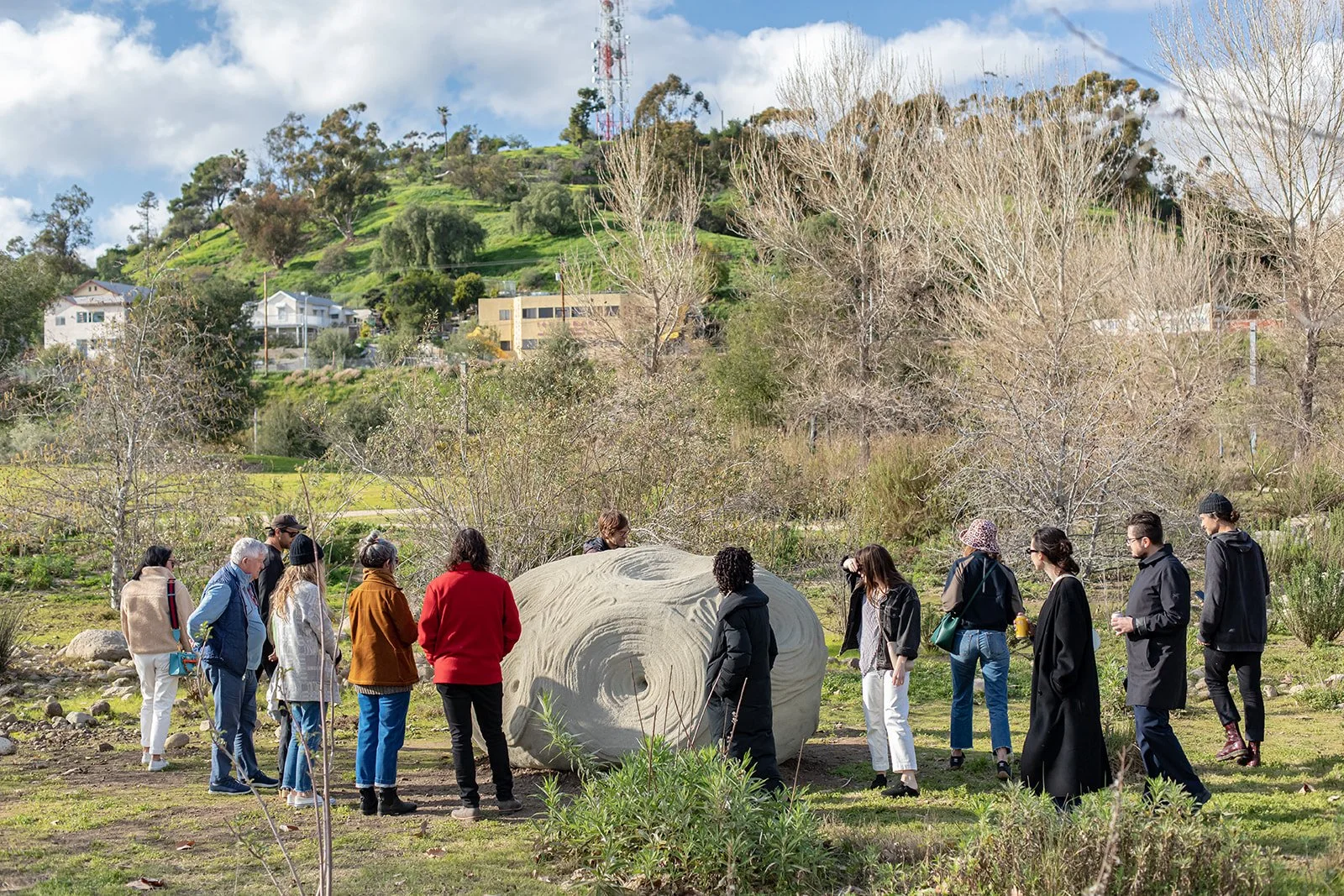 Clockshop: Sarah Rosalena, For Submersion, Los Angeles State Historic Park (Chinatown)