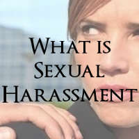 What is sexual harassment