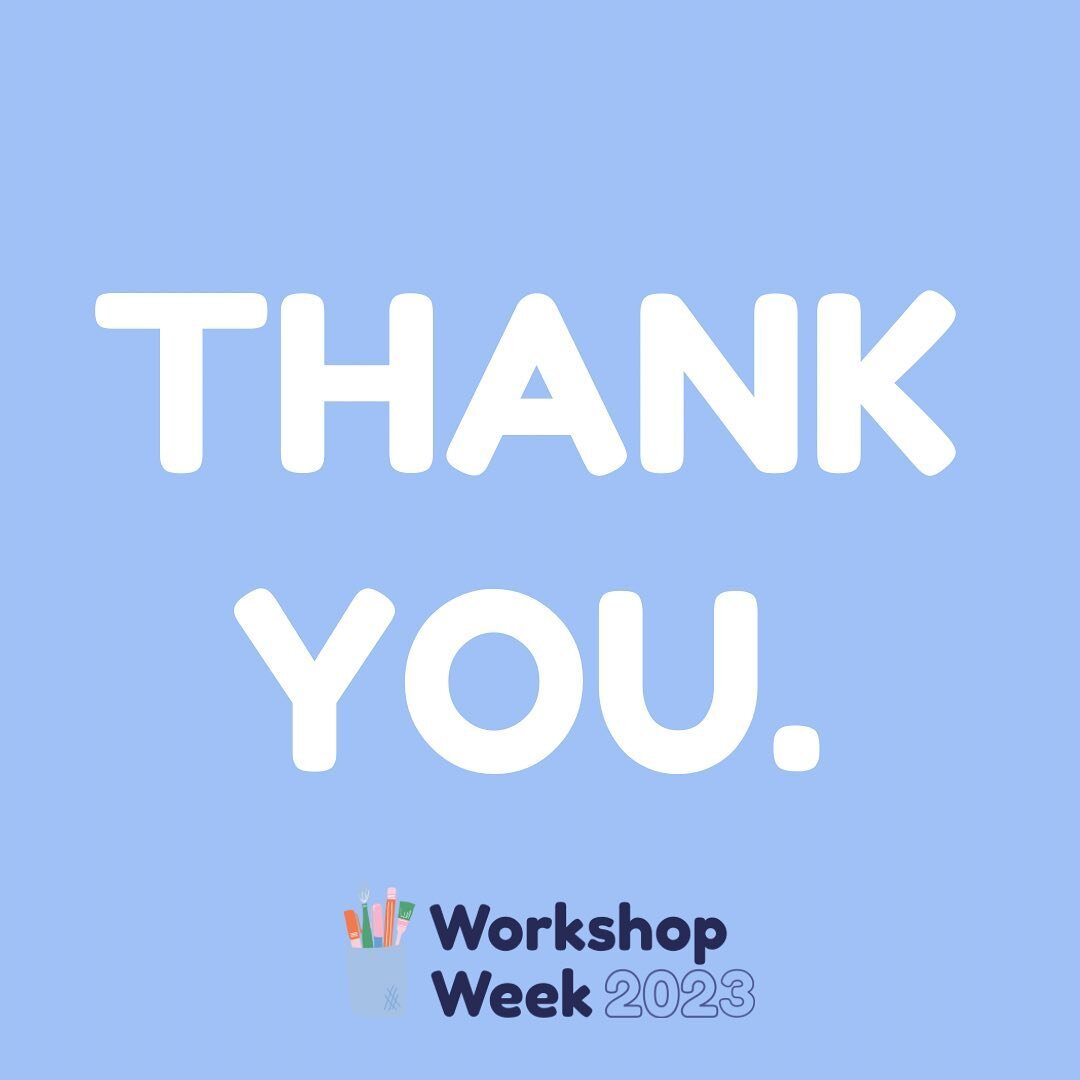 Thank you
Thank you
Thank you
Thank vou
Thank you
Thank you
Thank you
Thank you
Thank you
Thank you
Thank you
Thank you
Thank you
Thank you
Thank you
Thank vou
Thank you
Thank you.

That's literally all we can say.

Workshop Week 2023 was 🤯 E P I C 