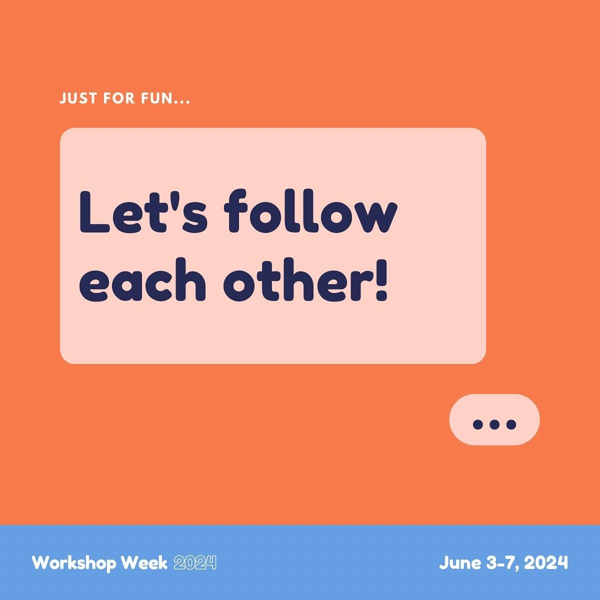 Let&rsquo;s make sure we&rsquo;re following each other so that when Workshop Week starts, we get to see each other&rsquo;s work! 😍

Leave your handle below, then follow at least 3 other people who commented! 😁

*
*
*
*
*
#workshopweek2024 #doodles 
