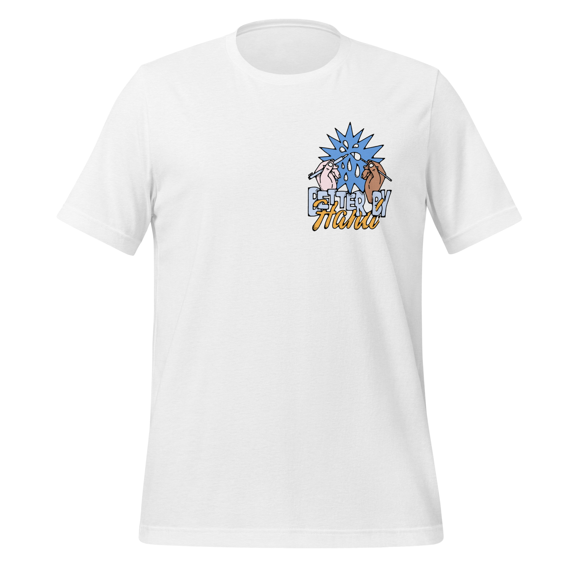 "Better by Hand" Colorful Tee
