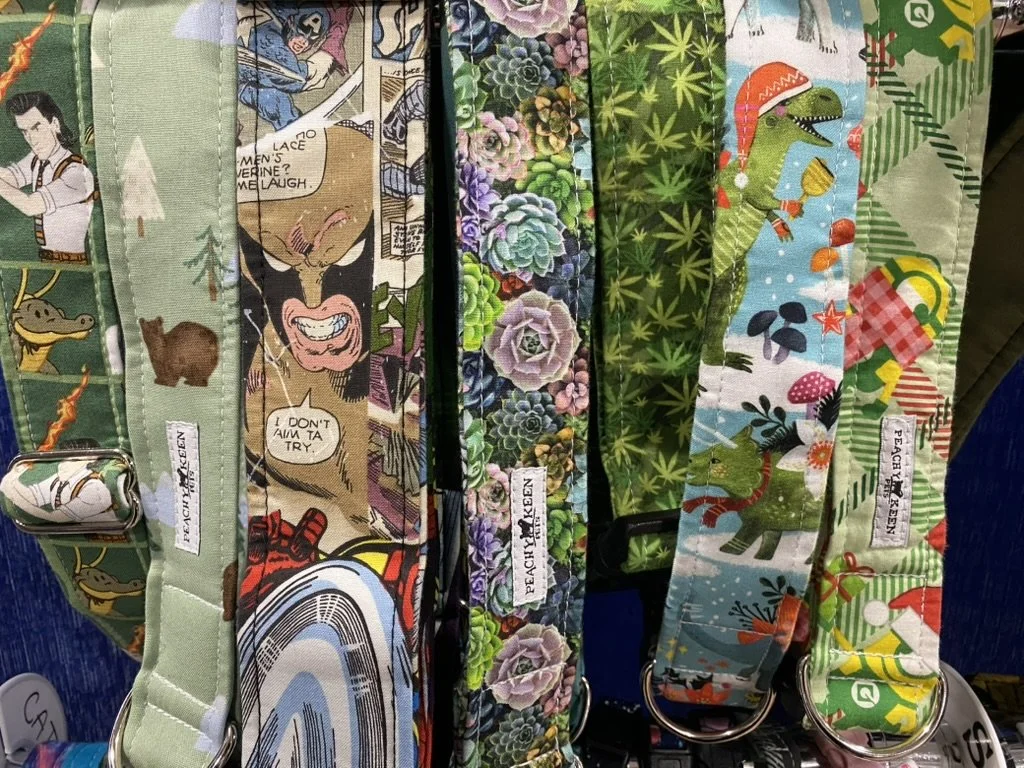 XL Dog clip collar 1.5"  *READY TO SHIP*